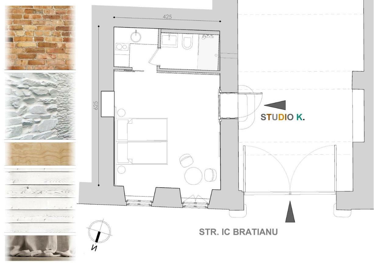 Studio K In Hitoric City Centre Κλουζ-Ναπόκα Εξωτερικό φωτογραφία